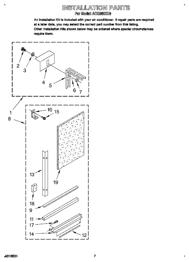 Diagram for ACQ082XD0