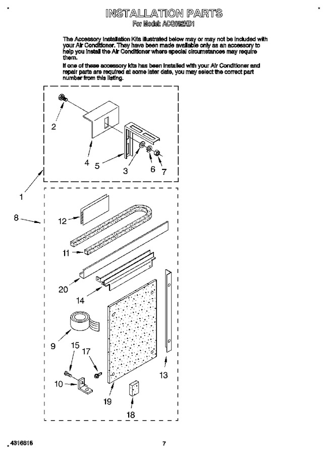 Diagram for ACQ082XD1