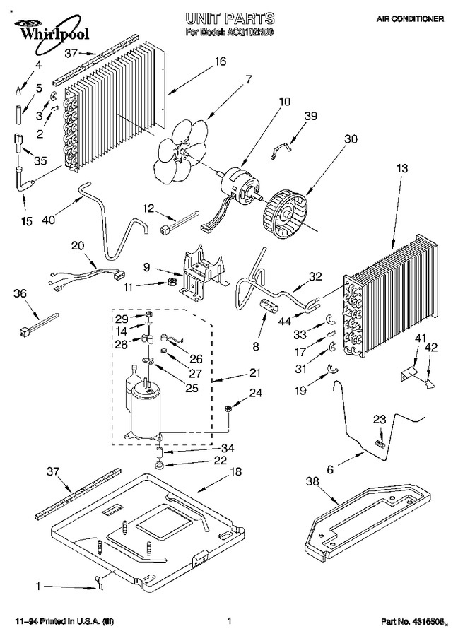 Diagram for ACQ102RD0