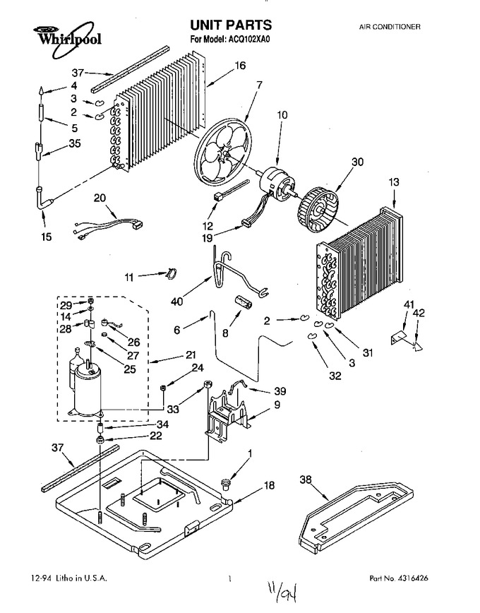 Diagram for ACQ102XA0
