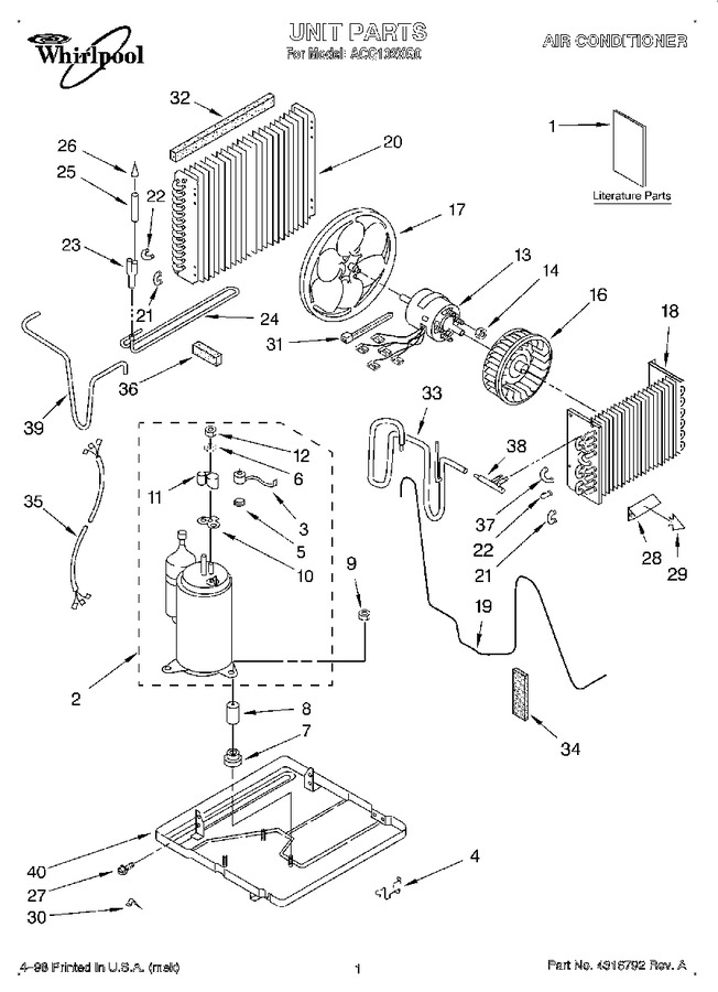 Diagram for ACQ102XG0
