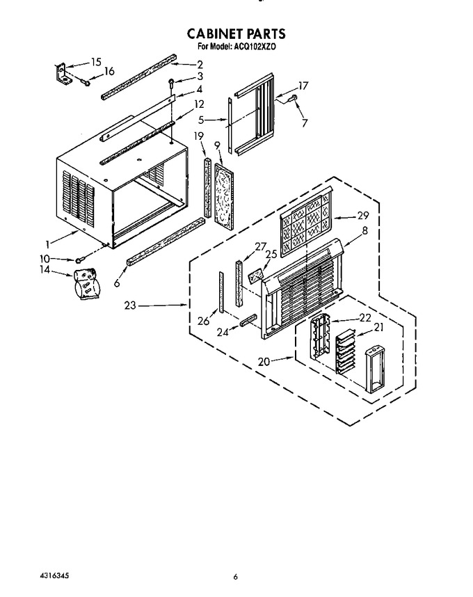 Diagram for ACQ102XZ0