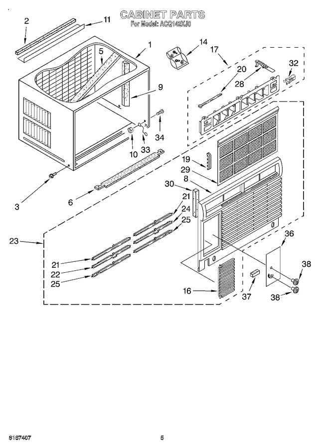 Diagram for ACQ142XJ0