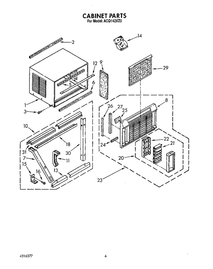 Diagram for ACQ142XZ0