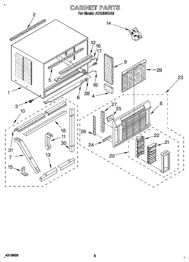 Diagram for ACQ184XA0