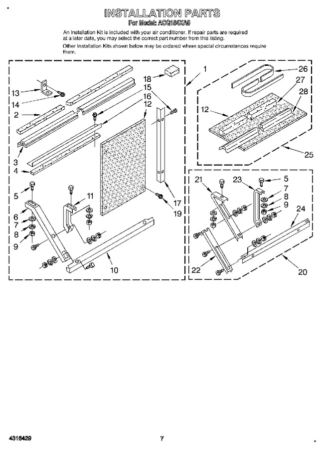 Diagram for ACQ184XA0
