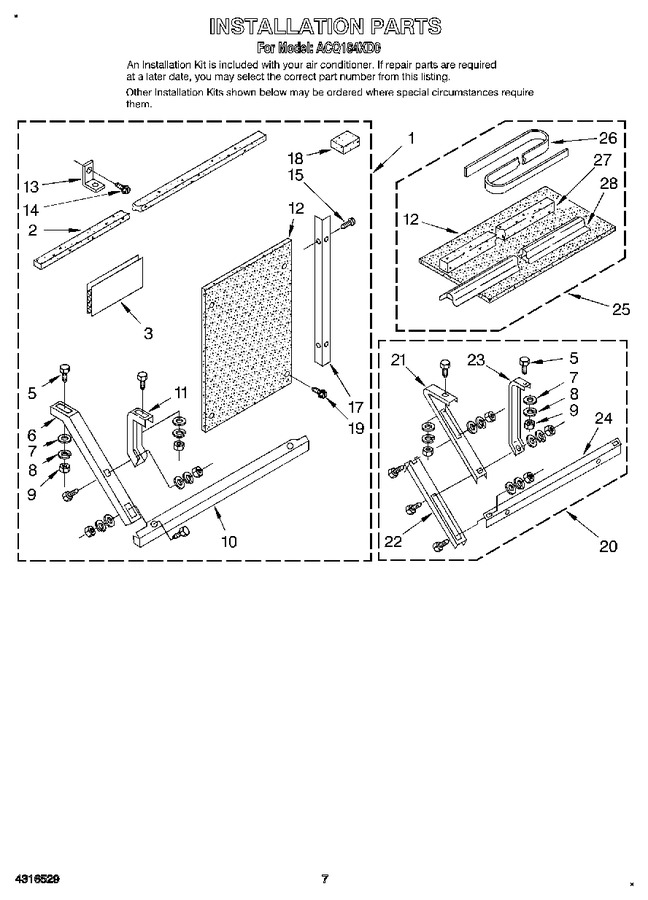 Diagram for ACQ184XD0