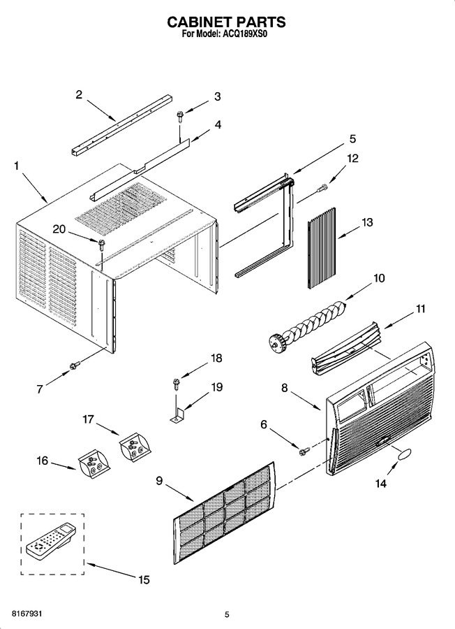 Diagram for ACQ189XS0