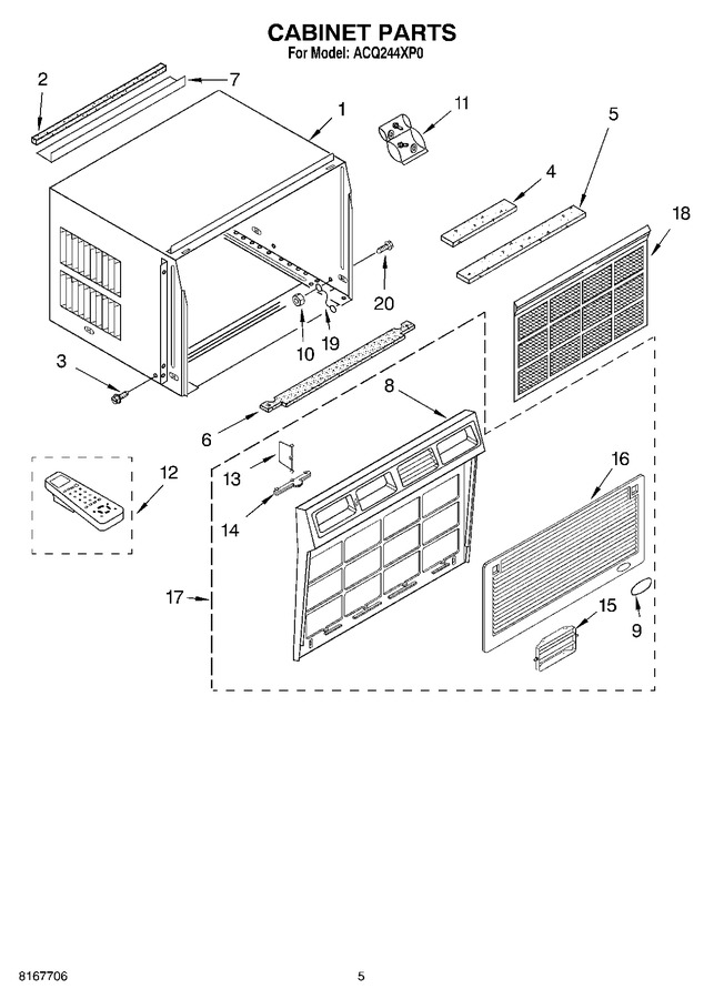 Diagram for ACQ244XP0