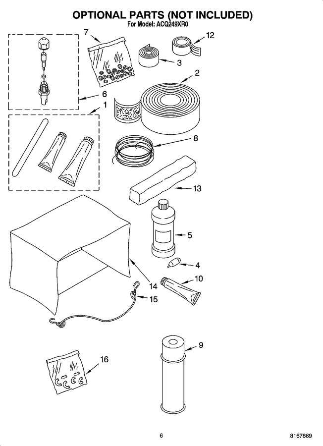 Diagram for ACQ249XR0