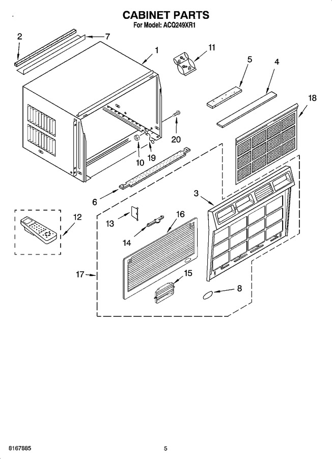 Diagram for ACQ249XR1