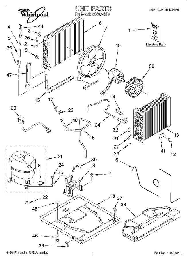 Diagram for ACQ254XF0