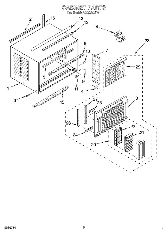Diagram for ACQ254XF0