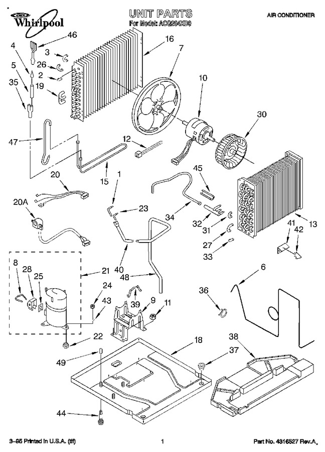 Diagram for ACQ294XD0