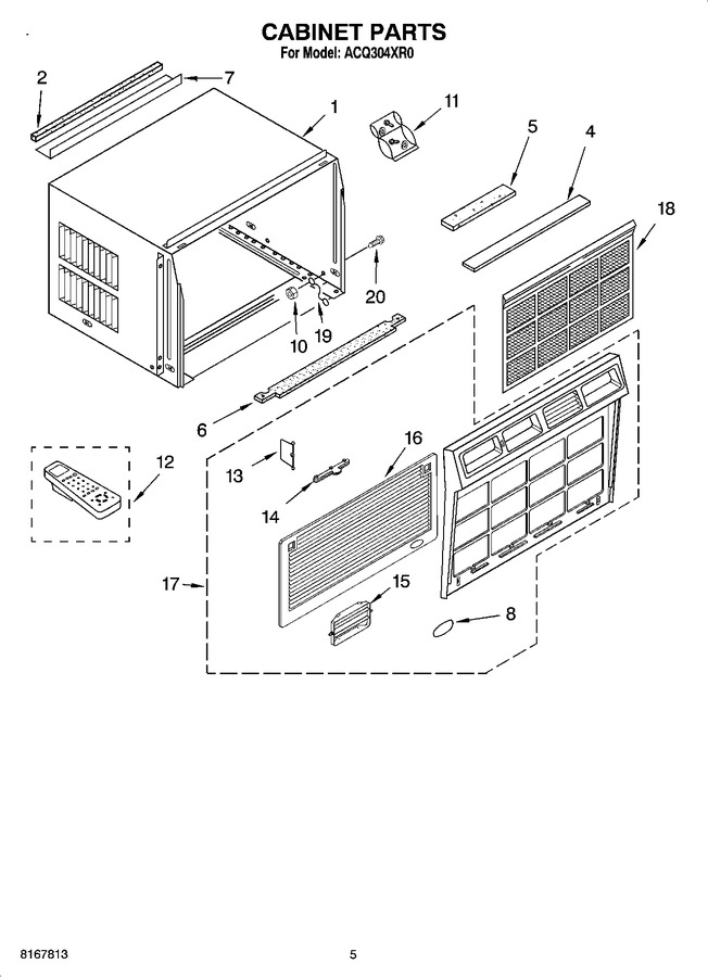 Diagram for ACQ304XR0