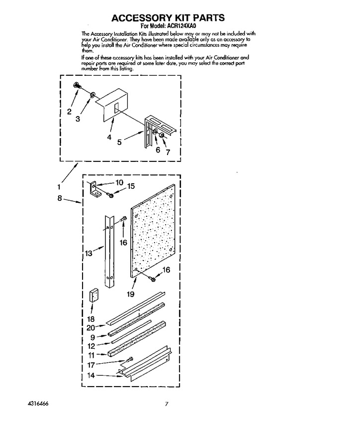 Diagram for ACR124XA0