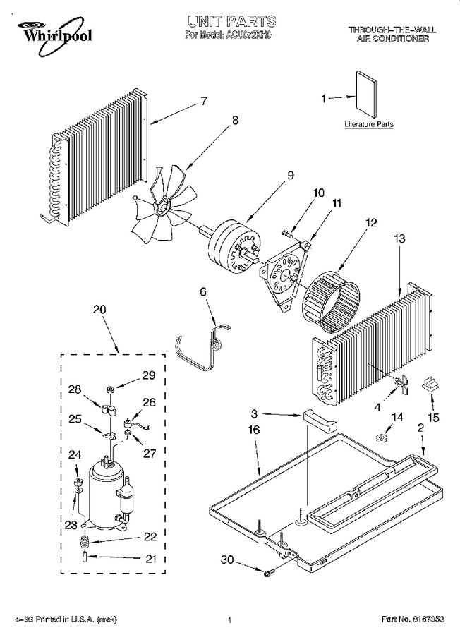 Diagram for ACU072XH0