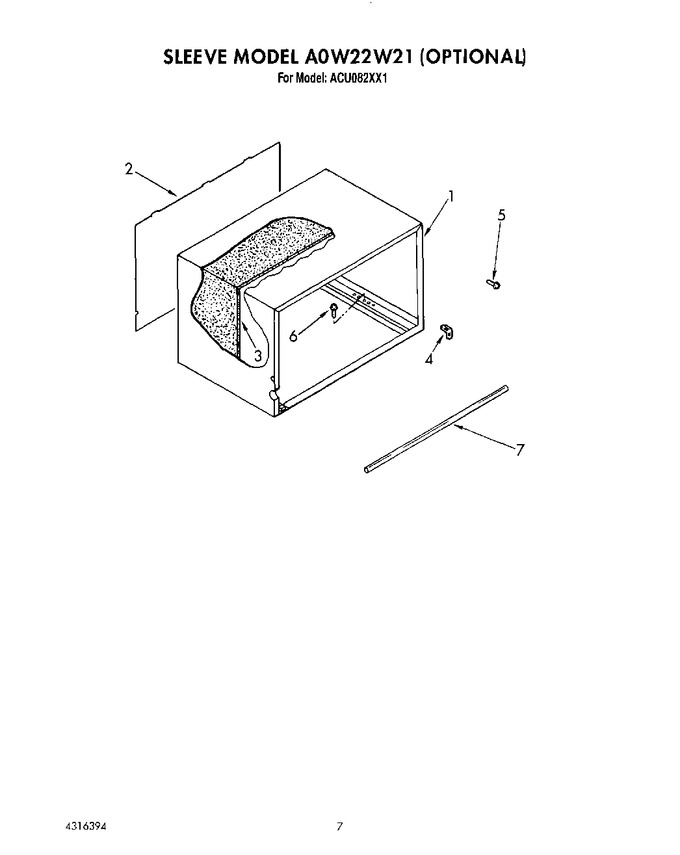 Diagram for ACU082XX1
