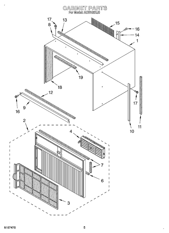 Diagram for ACU102XJ0