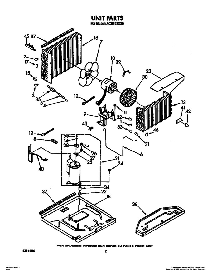 Diagram for ACU102XX0