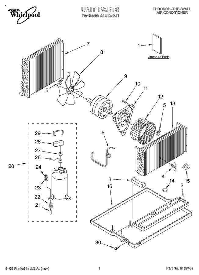 Diagram for ACU124XJ1