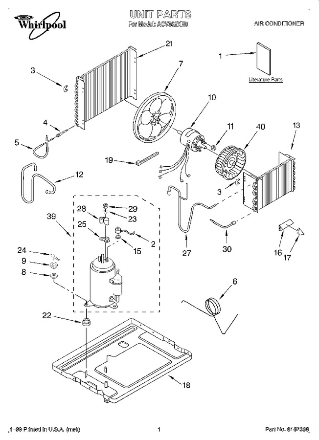 Diagram for ACV052XH0
