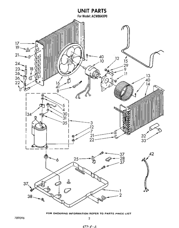 Diagram for ACW864XP0