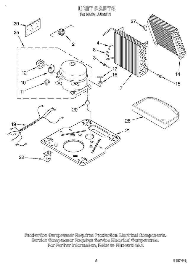 Diagram for AD25TJ1