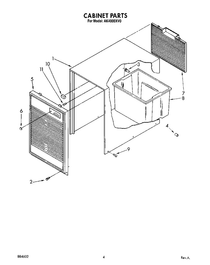 Diagram for AK4000XV0