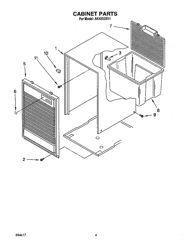Diagram for AK4000XV1