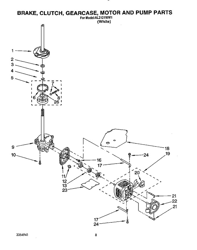 Diagram for AL2121WW1