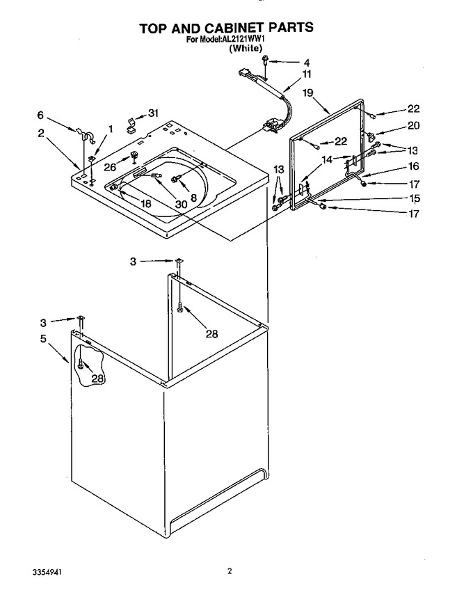 Diagram for AL2121WW1