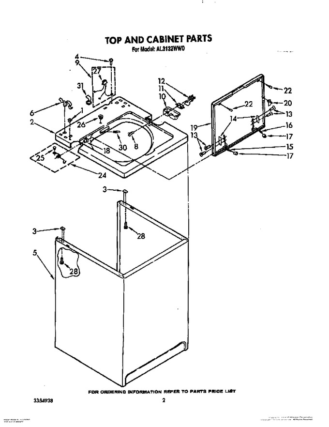 Diagram for AL3132WW0