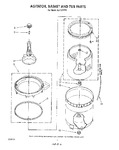 Diagram for 04 - Agitator, Basket And Tub