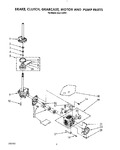 Diagram for 07 - Brake, Clutch, Gearcase, Motor And Pump