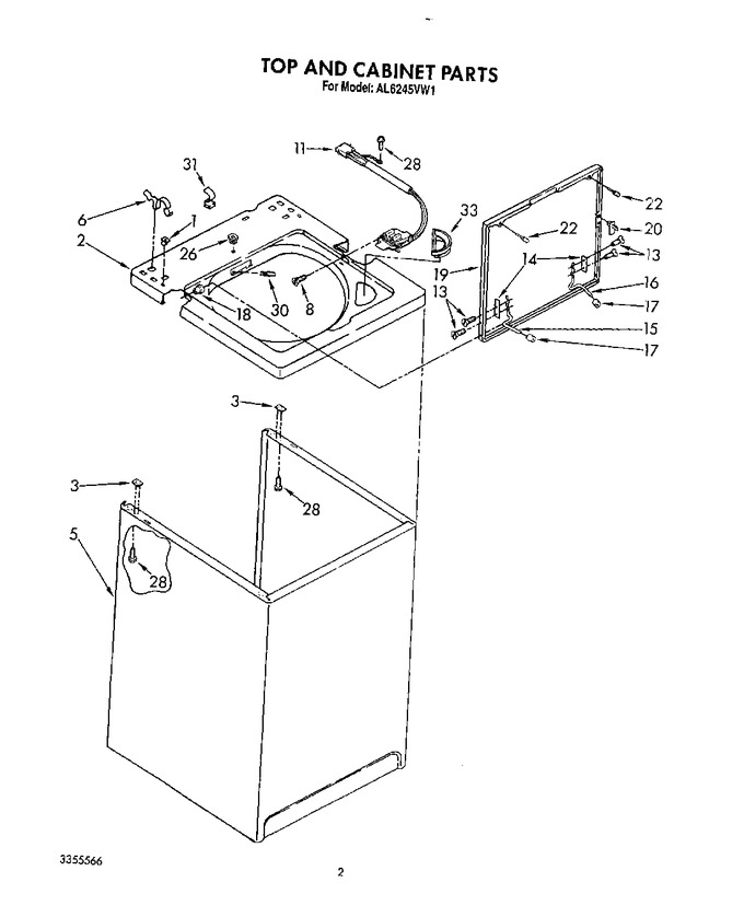 Diagram for AL6245VW1