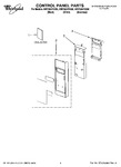 Diagram for 01 - Control Panel Parts