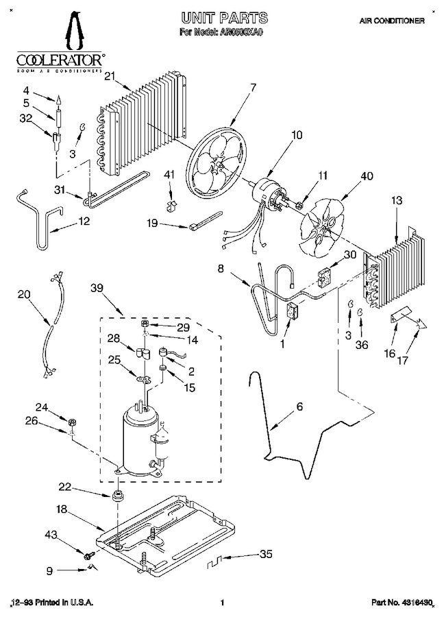 Diagram for AR0500XA0