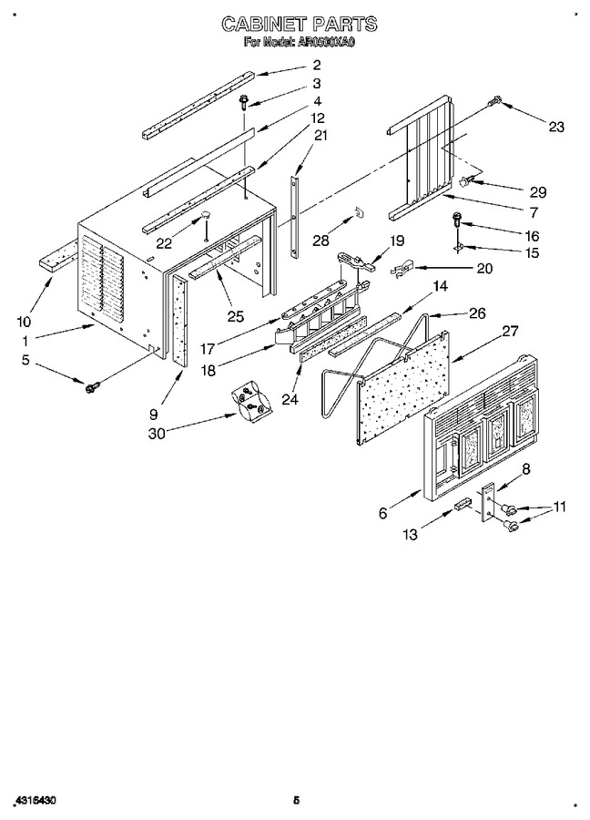 Diagram for AR0500XA0