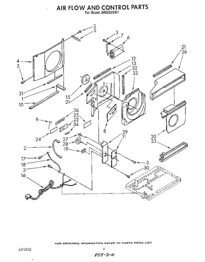 Diagram for AR0500XW1