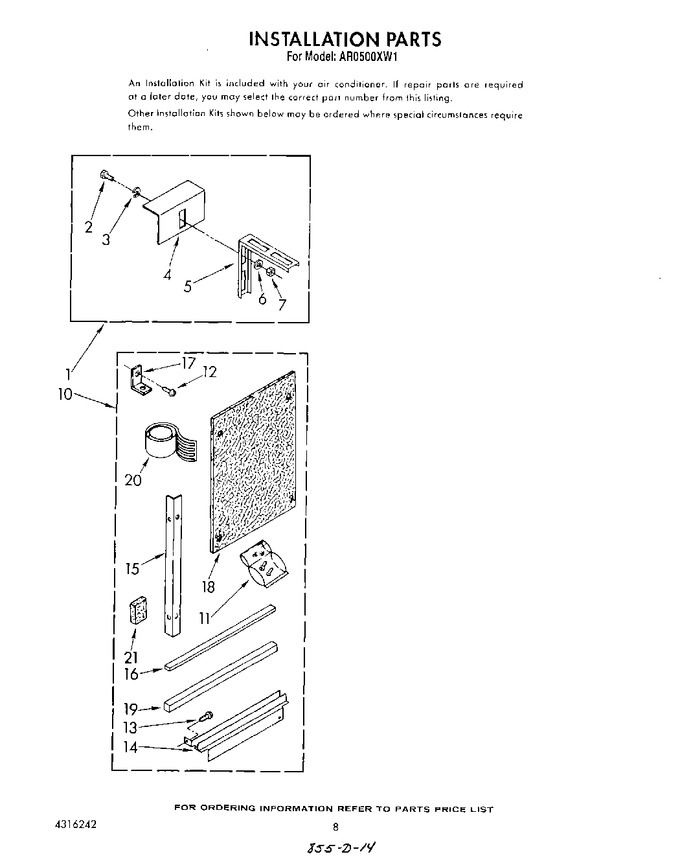 Diagram for AR0500XW1