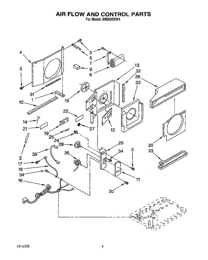 Diagram for AR0500XW4