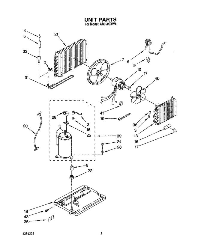 Diagram for AR0500XW4