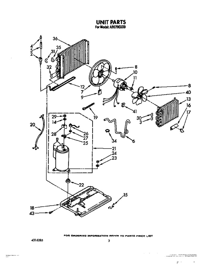 Diagram for AR0700XX0