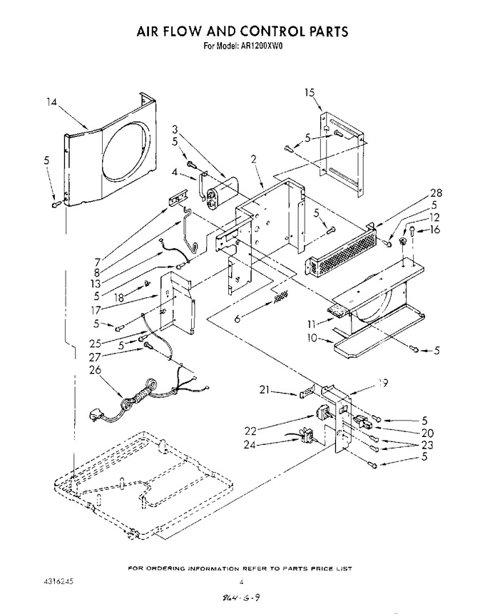 Diagram for AR1200XW0