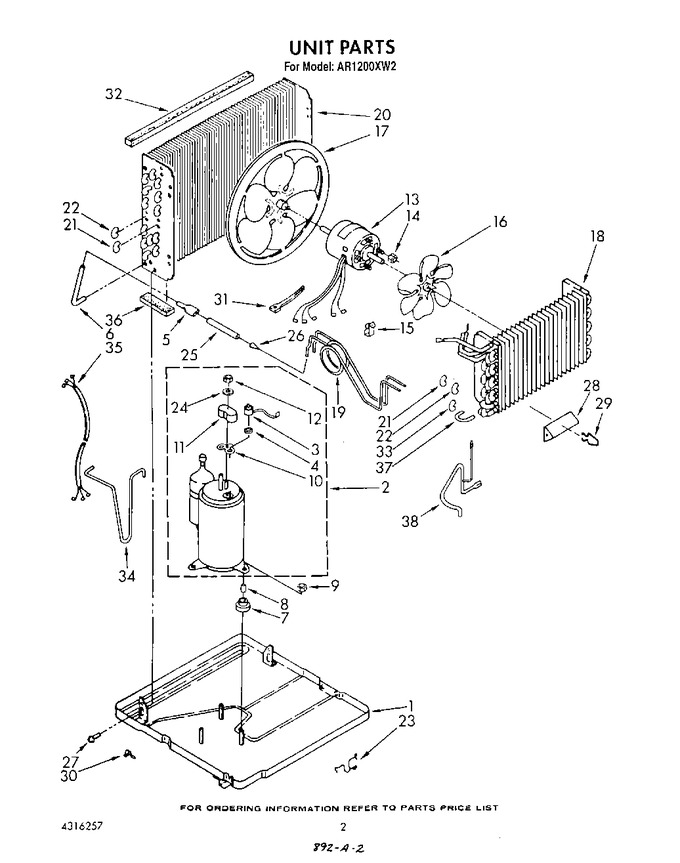 Diagram for AR1200XW2