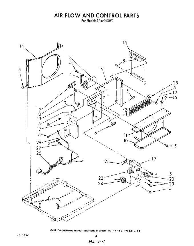Diagram for AR1200XW2