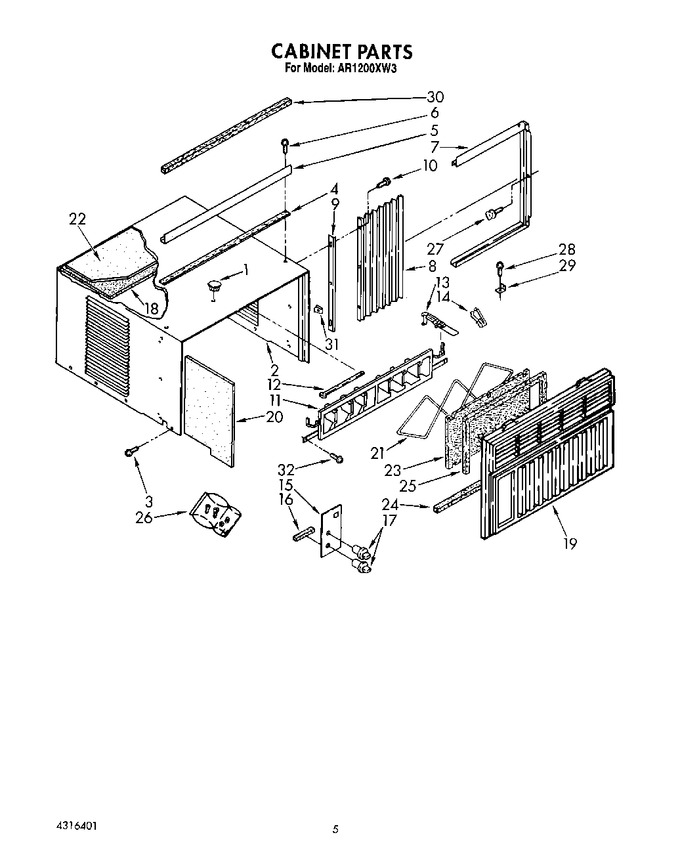 Diagram for AR1200XW3