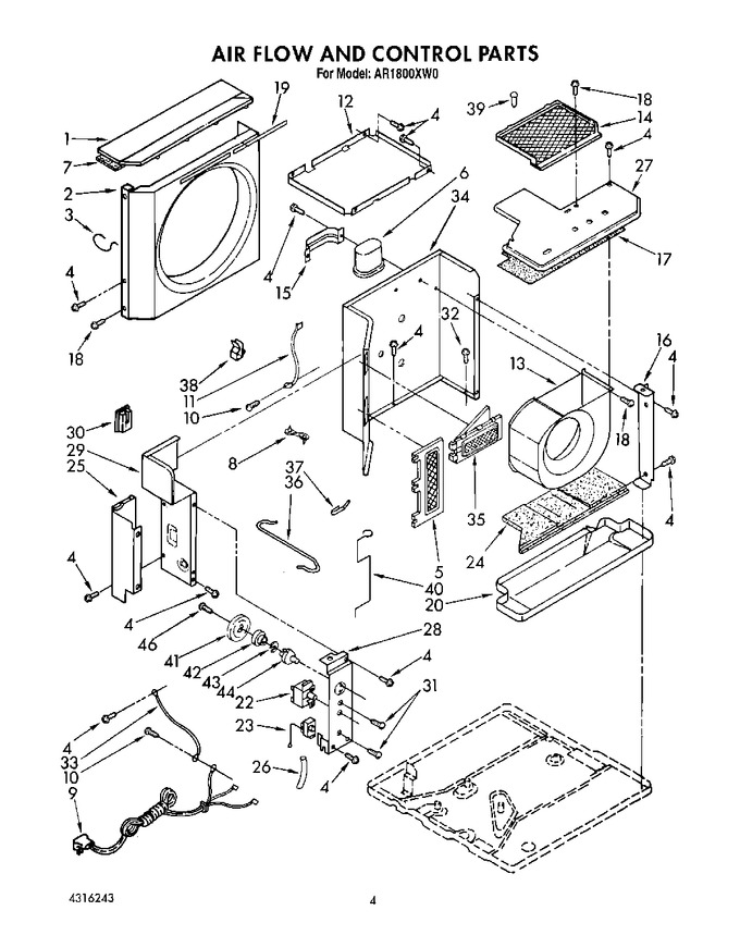 Diagram for AR1800XW0