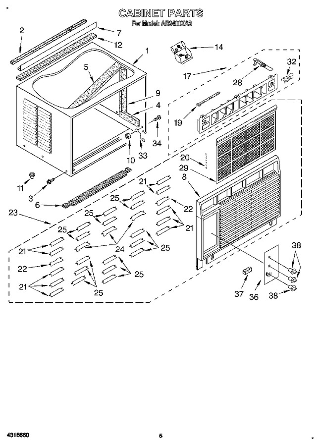 Diagram for AR2400XA2